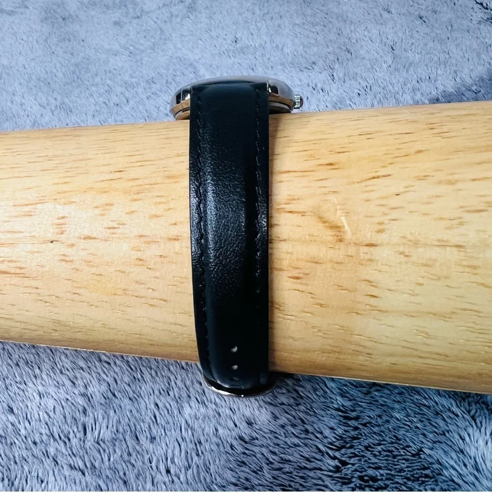 Iconic Magic Castle Hollywood Members Only Club Watch Black Leather Band